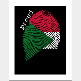 Sudan flag Posters and Art